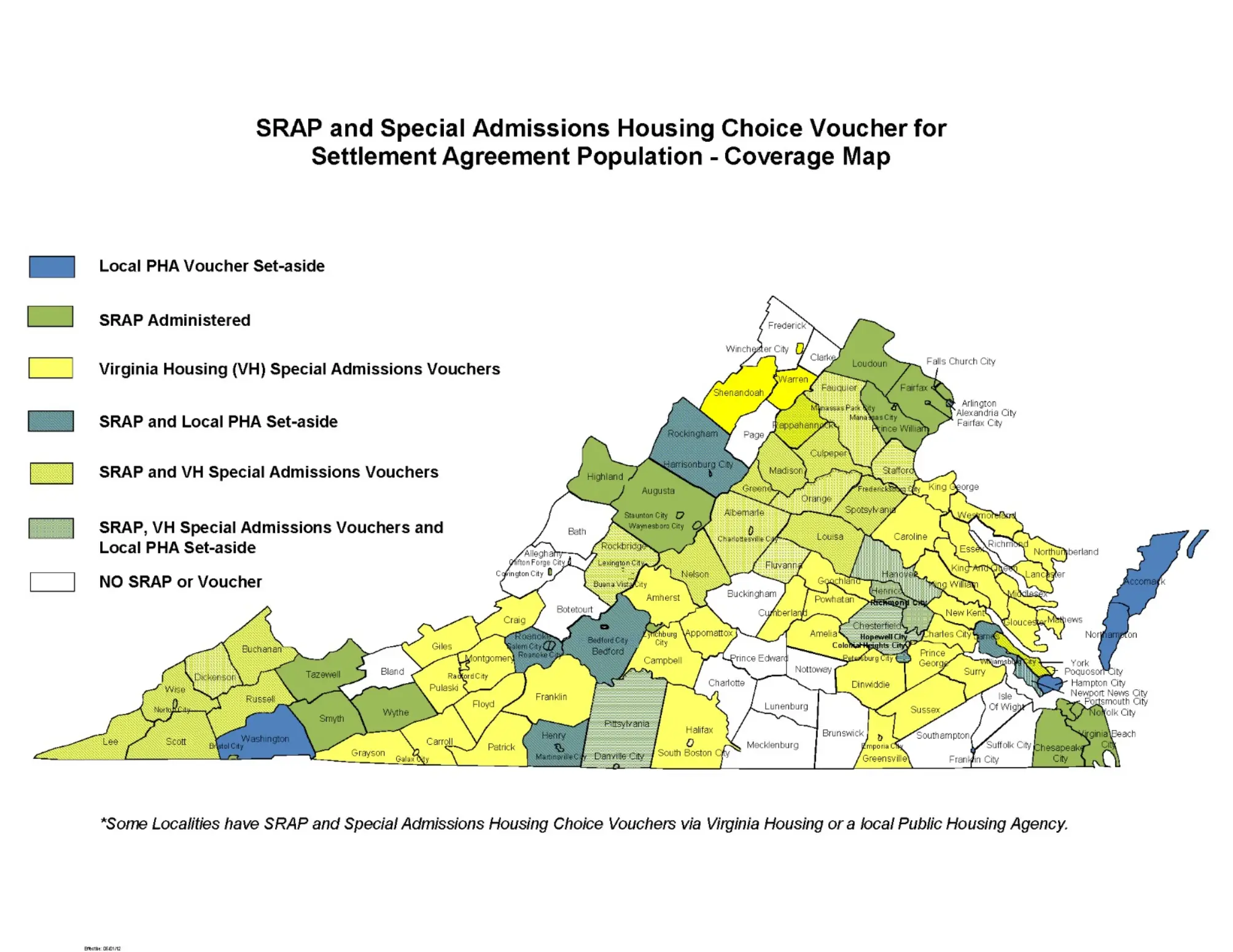 SRAP coverage map